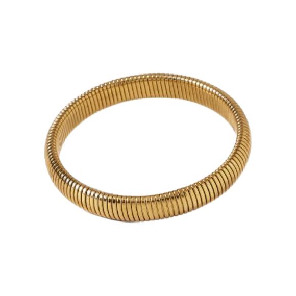 Golden Stretch Bracelet - Picture 9 of 10